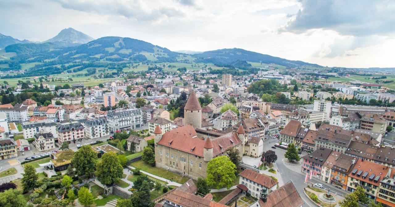 Hotel Des Alpes Bulle Center Екстер'єр фото